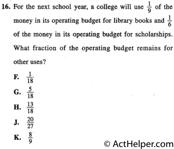 16. For the next school year, a college will use of the