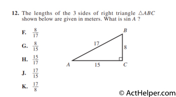 ACT E23 Math Answer Explanations - ACT Helper